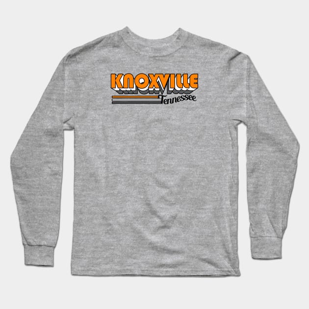 Knoxville - Retro Long Sleeve T-Shirt by BigOrangeShirtShop